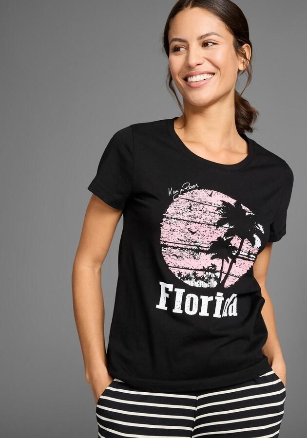 KangaROOS T-shirt met ronde hals en print - Foto 7