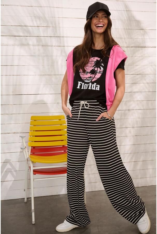 KangaROOS Sweatshirt met contrasterende stiksels