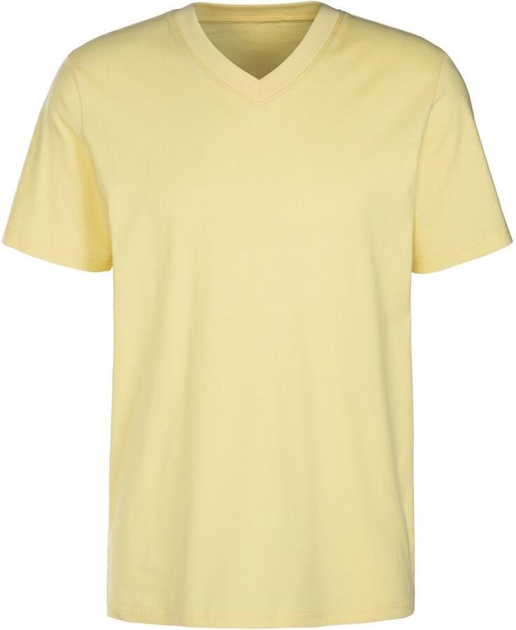 KangaROOS T-shirt Regular fit Vrijetijdsshirt met korte mouwen V-hals van 100% katoen (Set van 2) - Foto 2