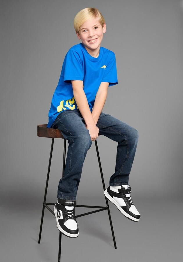 KangaROOS T-shirt TEAM-Print met logoprint voor jongens - Foto 6