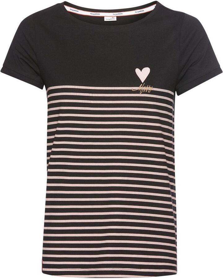 KangaROOS T-shirt van zachte katoenstof (2-delig Set van 2) - Foto 7