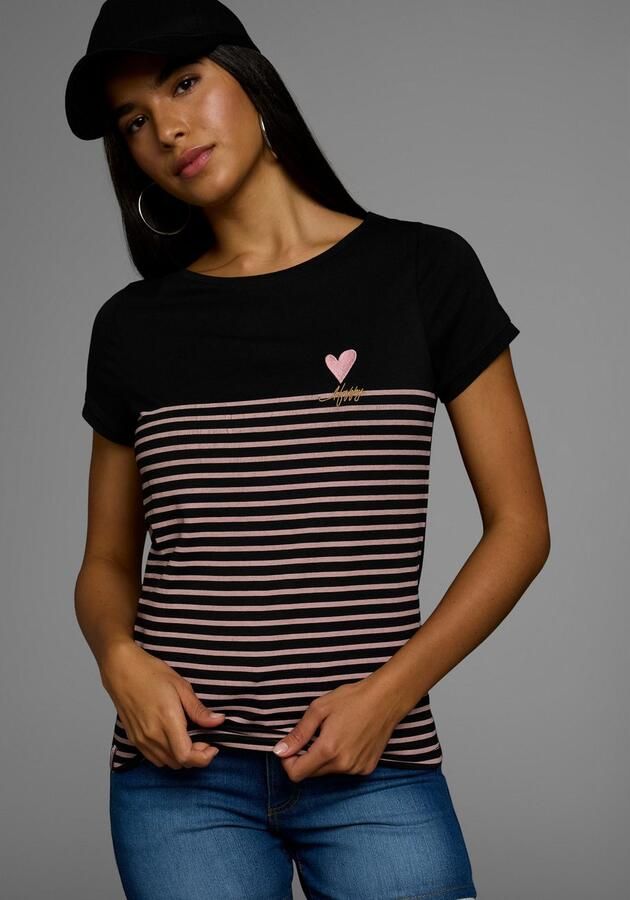 KangaROOS T-shirt van zachte katoenstof (2-delig Set van 2) - Foto 4