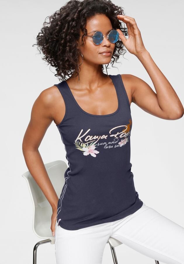 KangaROOS Tanktop met elegante frontprint - Foto 10