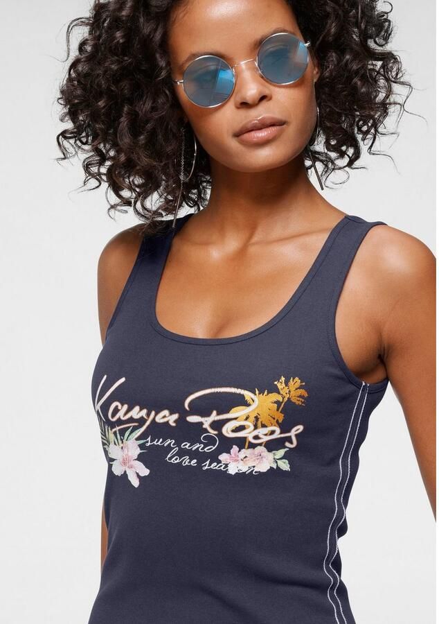 KangaROOS Tanktop met elegante frontprint - Foto 3