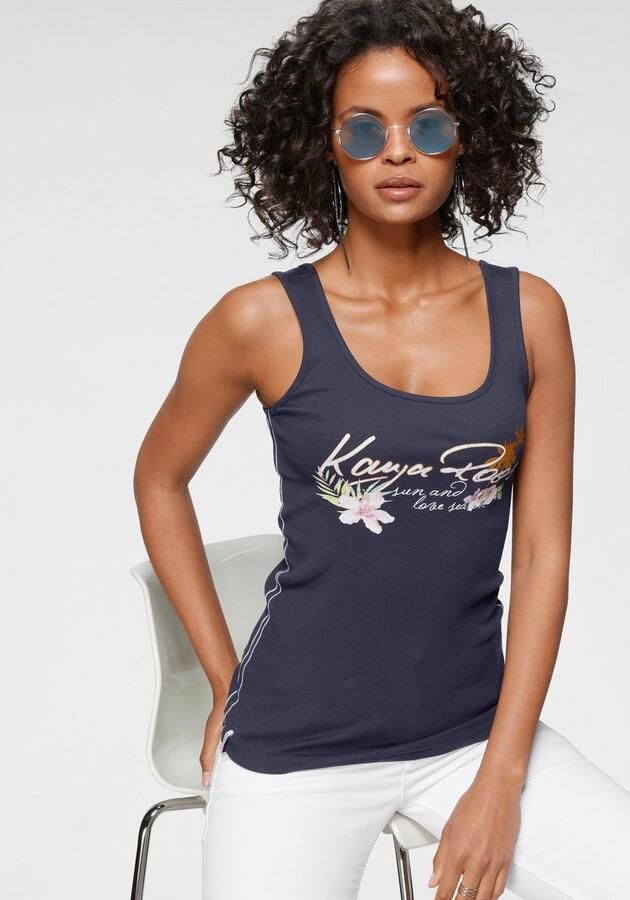 KangaROOS Tanktop met elegante frontprint - Foto 8