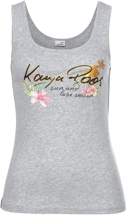KangaROOS Tanktop met elegante frontprint - Foto 12