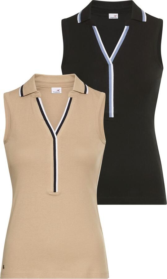 KangaROOS Tanktop Tape met logo branding aan de zijkant NIEUWE COLLECTIE (set 2-delig) - Foto 11