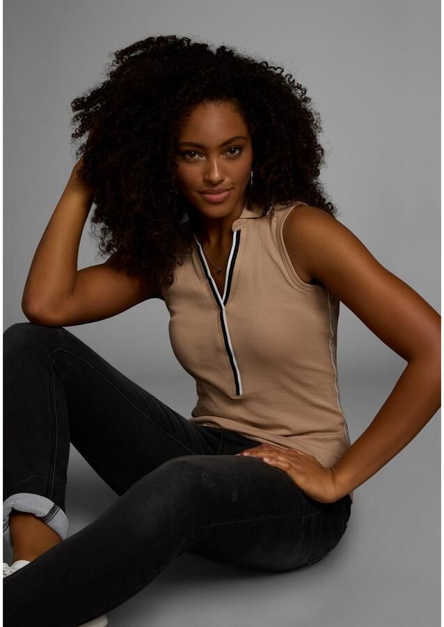 KangaROOS Tanktop Tape met logo branding aan de zijkant NIEUWE COLLECTIE (set 2-delig)