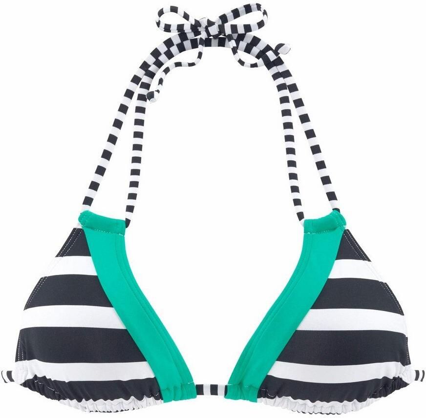 KangaROOS Triangel-bikinitop ANITA verstelbaar top met uitneembare cups mix-bikini