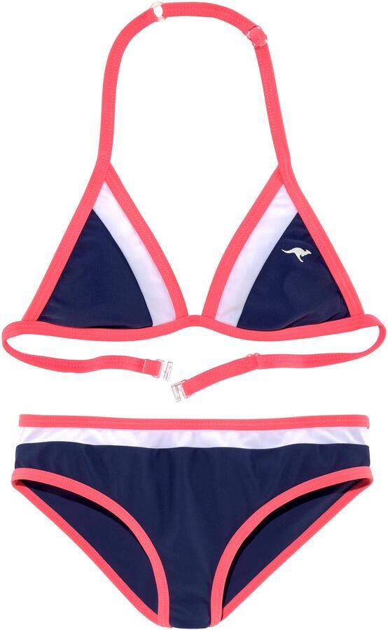 KangaROOS Triangelbikini Energy Kids in cool colourblocking-design - Foto 3