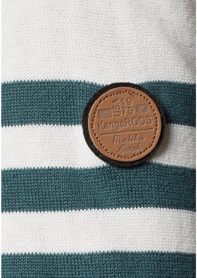 KangaROOS Trui met ronde hals in modieuze streep-look