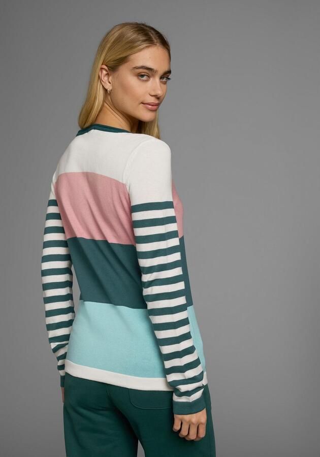 KangaROOS Trui met ronde hals in modieuze streep-look - Foto 3