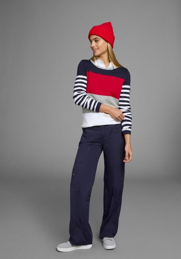 KangaROOS Trui met ronde hals in modieuze streep-look - Foto 9