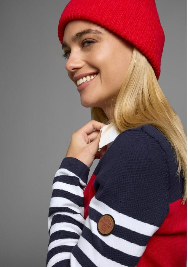 KangaROOS Trui met ronde hals in modieuze streep-look - Foto 3