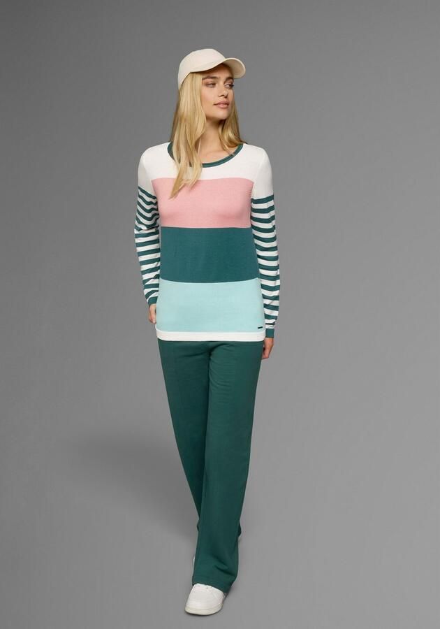 KangaROOS Trui met ronde hals in modieuze streep-look - Foto 11