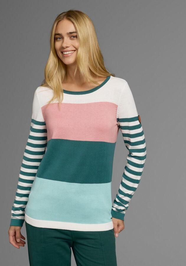 KangaROOS Trui met ronde hals in modieuze streep-look - Foto 13