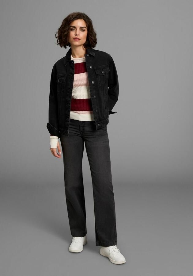 KangaROOS Trui met ronde hals met modieuze blokstrepen en trendy breipatroon - Foto 4