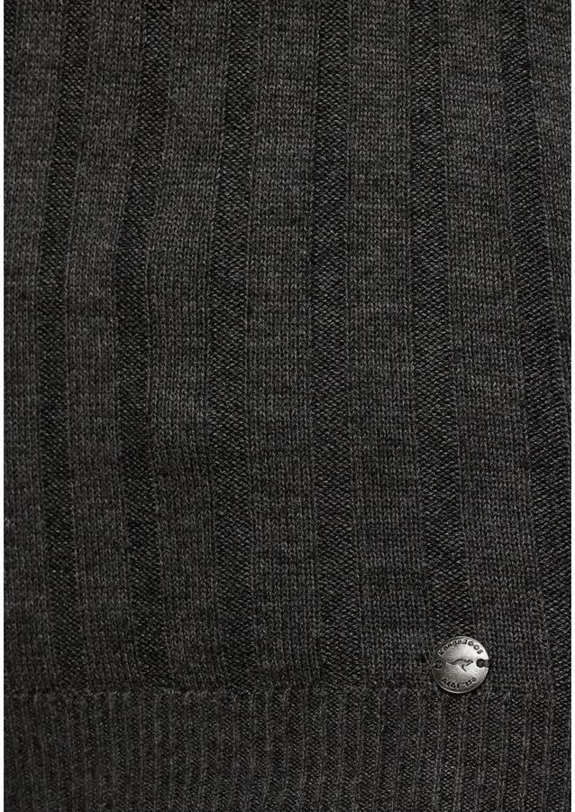 KangaROOS Trui met V-hals in breed geribd fijntricot