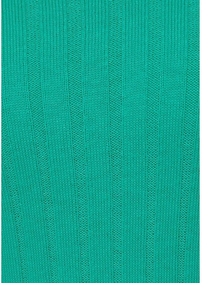 KangaROOS Trui met V-hals in breed geribd fijntricot