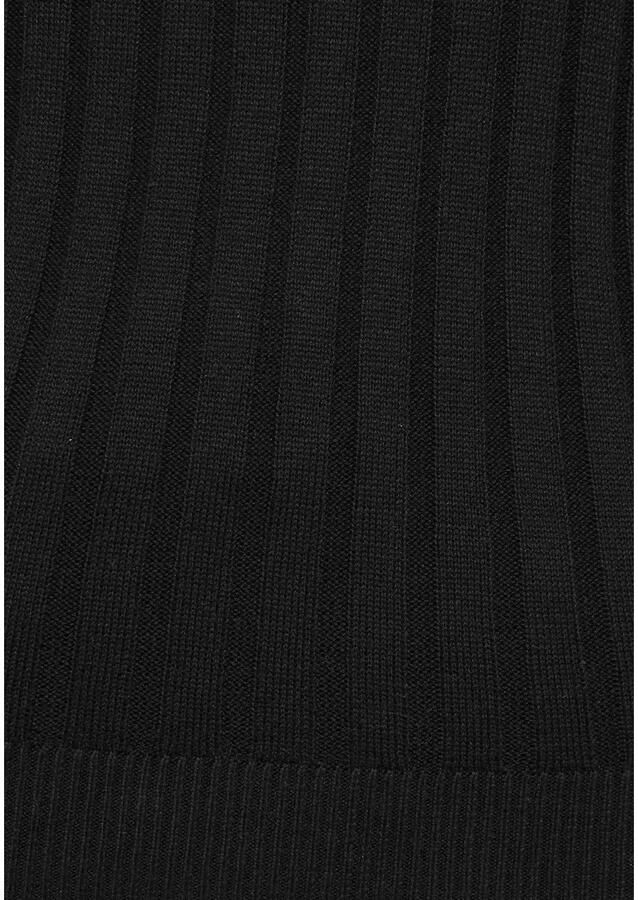 KangaROOS Trui met V-hals in breed geribd fijntricot