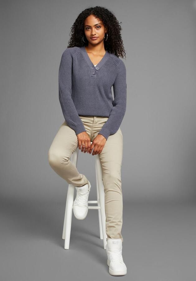 KangaROOS Trui met V-hals met v-hals - Foto 3