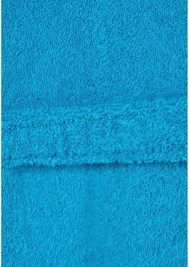 KangaROOS Uniseks badjas Cassidy voor & standaardlengte & extra lengte met zakken nen en katoen reizen hotel sauna s-3xl (1 stuk) - Foto 2