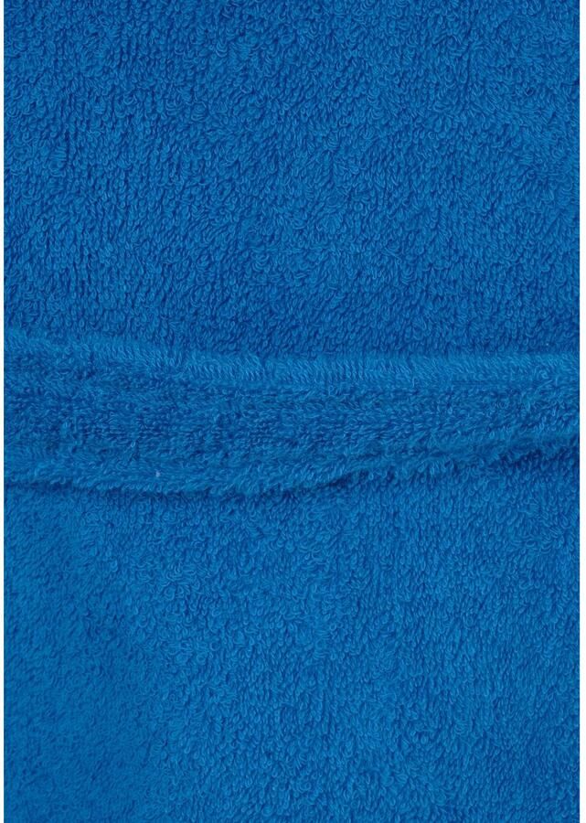 KangaROOS Uniseks badjas Cassidy voor & standaardlengte & extra lengte met zakken nen en katoen reizen hotel sauna s-3xl (1 stuk) - Foto 3