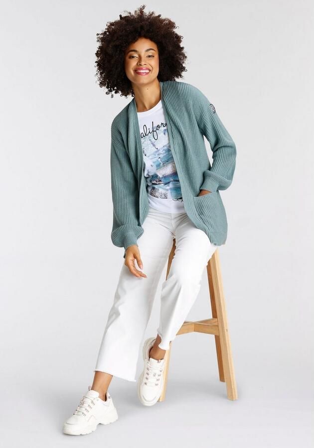 KangaROOS Vest heerlijk zacht breisel - Foto 6