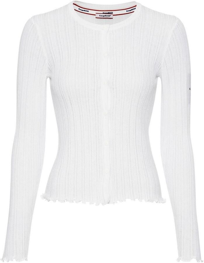 KangaROOS Vest van pointellebreisel