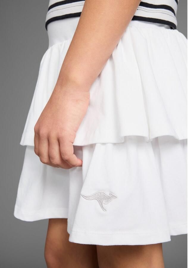 KangaROOS Volantrok Jersey rok met logoborduursel - Foto 4