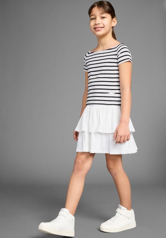 KangaROOS Volantrok Jersey rok met logoborduursel - Foto 5