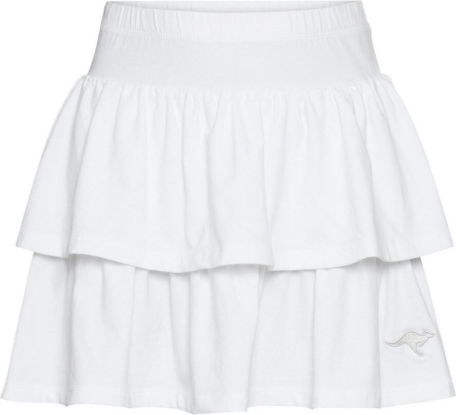 KangaROOS Volantrok Jersey rok met logoborduursel