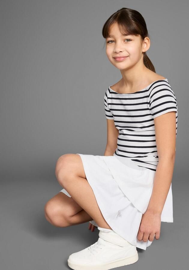 KangaROOS Volantrok Jersey rok met logoborduursel - Foto 6