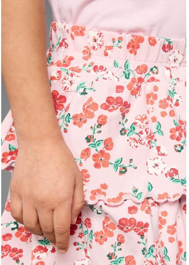 KangaROOS Volantrok Lagenrok in schattig bloe ontwerp - Foto 3