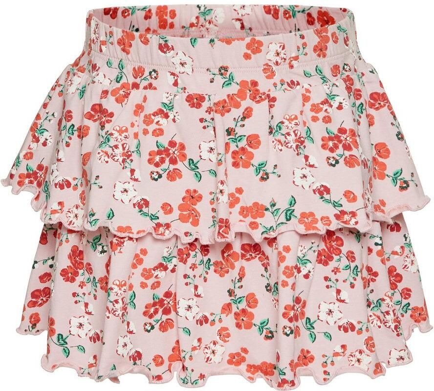 KangaROOS Volantrok Lagenrok in schattig bloe ontwerp