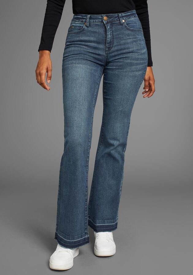 KangaROOS Wijde jeans Flare wijde jeans met hoge taille - Foto 7