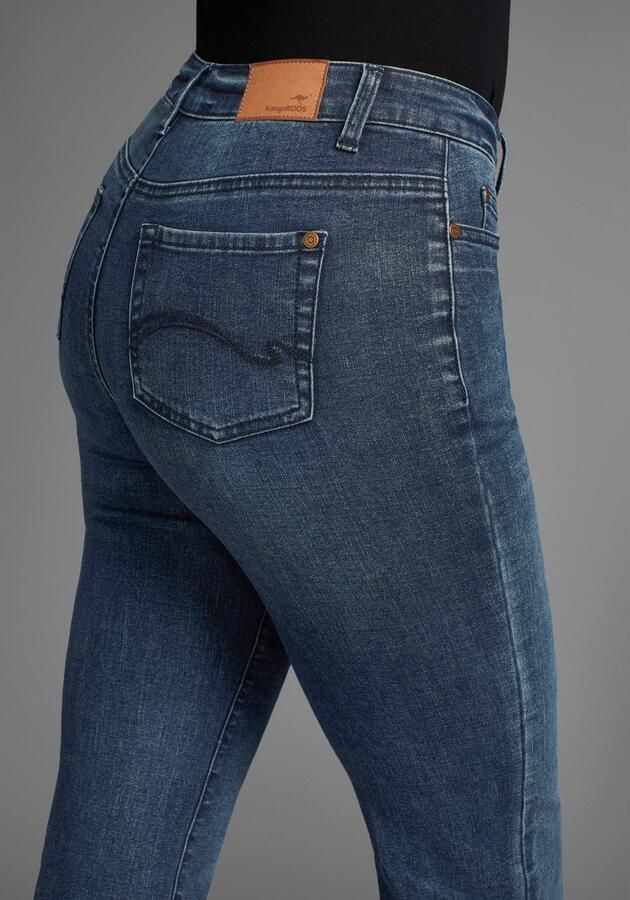 KangaROOS Wijde jeans Flare wijde jeans met hoge taille - Foto 3
