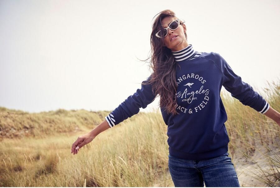 KangaROOS Wijde jeans Flare wijde jeans met hoge taille - Foto 5