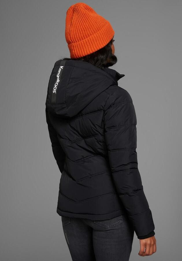 KangaROOS Winterjack met capuchon en koord ritszakken en binnenzak - Foto 2