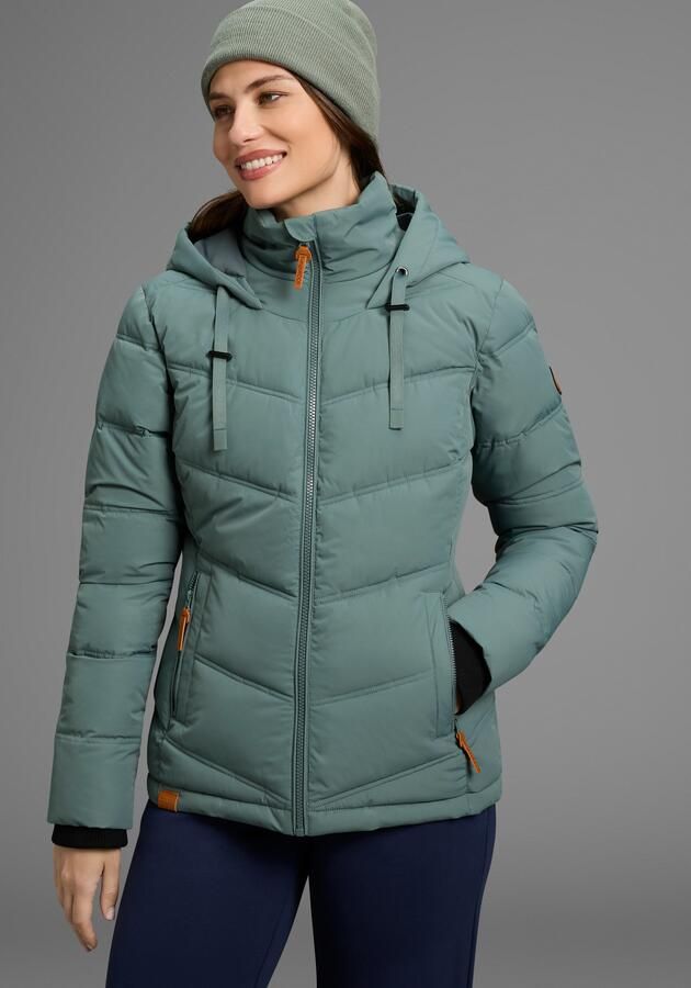 KangaROOS Winterjack met capuchon en koord ritszakken en binnenzak - Foto 7