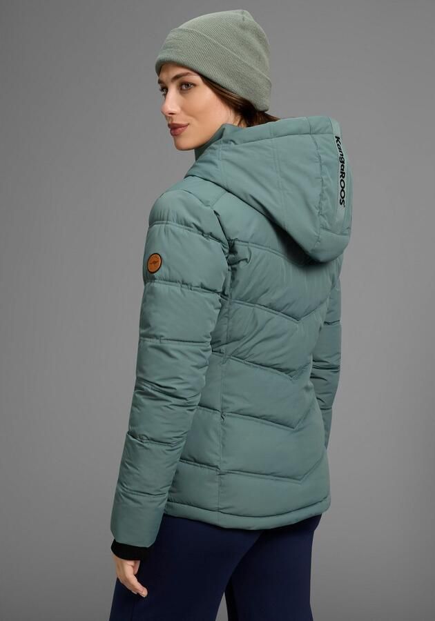 KangaROOS Winterjack met capuchon en koord ritszakken en binnenzak - Foto 2