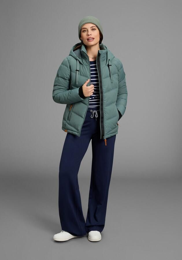 KangaROOS Winterjack met capuchon en koord ritszakken en binnenzak - Foto 3