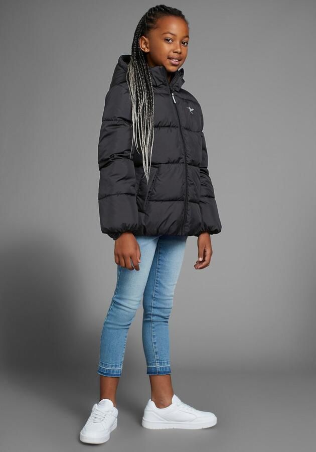 KangaROOS Winterjack Outdoor gewatteerde jas voor meisjes Gewatteerde jack met reflecterende details - Foto 3