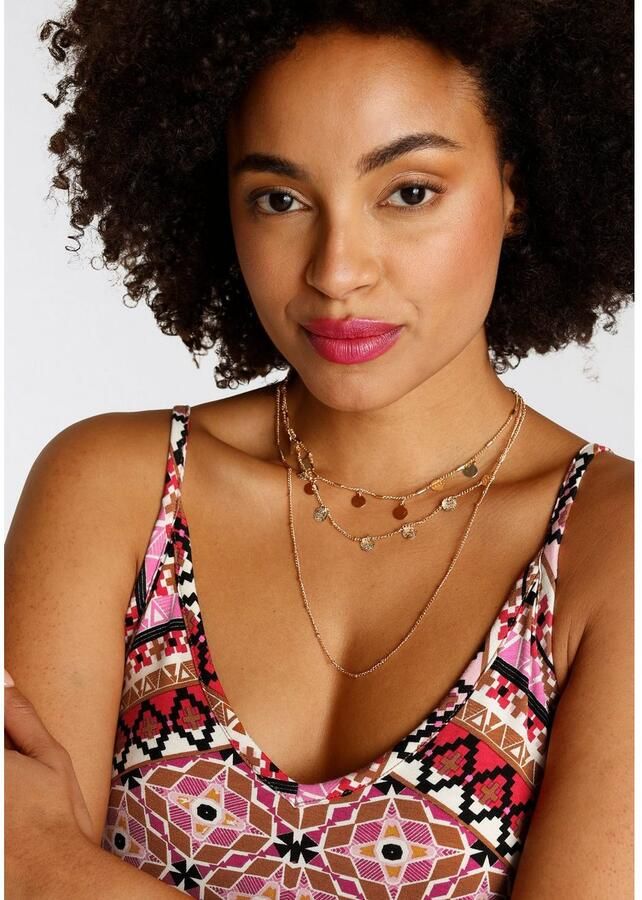 KangaROOS Zomerjurk feestelijke gelegenheden knie-vrije lengte trendy etnische look - Foto 2