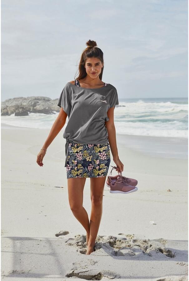 KangaROOS Zomerjurk Set shirt jurk met bloemen (set 2-delig Met T-shirt) - Foto 9
