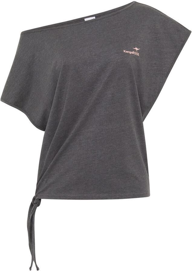 KangaROOS Zomerjurk Set shirt jurk met bloemen (set 2-delig Met T-shirt)