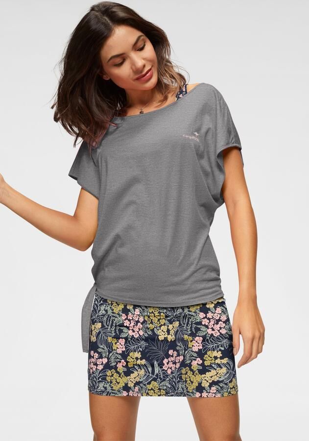 KangaROOS Zomerjurk Set shirt jurk met bloemen (set 2-delig Met T-shirt) - Foto 4