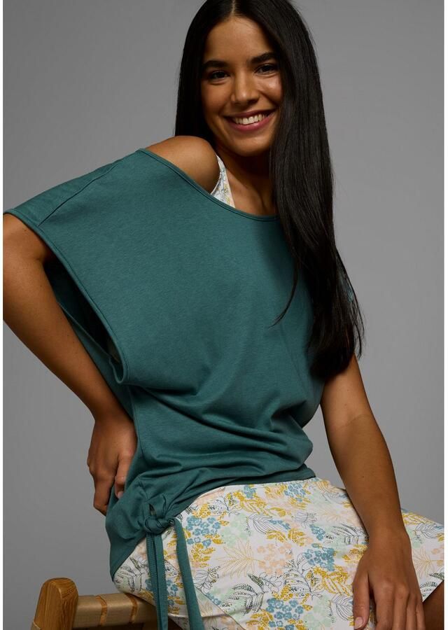 KangaROOS Zomerjurk Set shirt jurk met bloe (set 2-delig Met T-shirt)