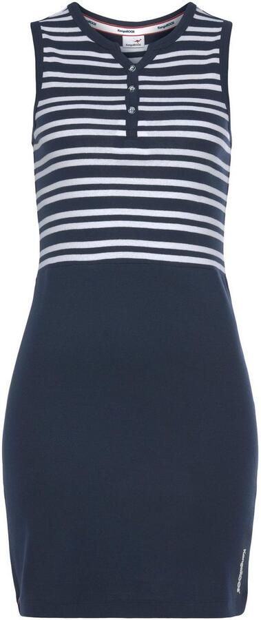 KangaROOS Zomerjurk van ribstof mini-lengte - Foto 14