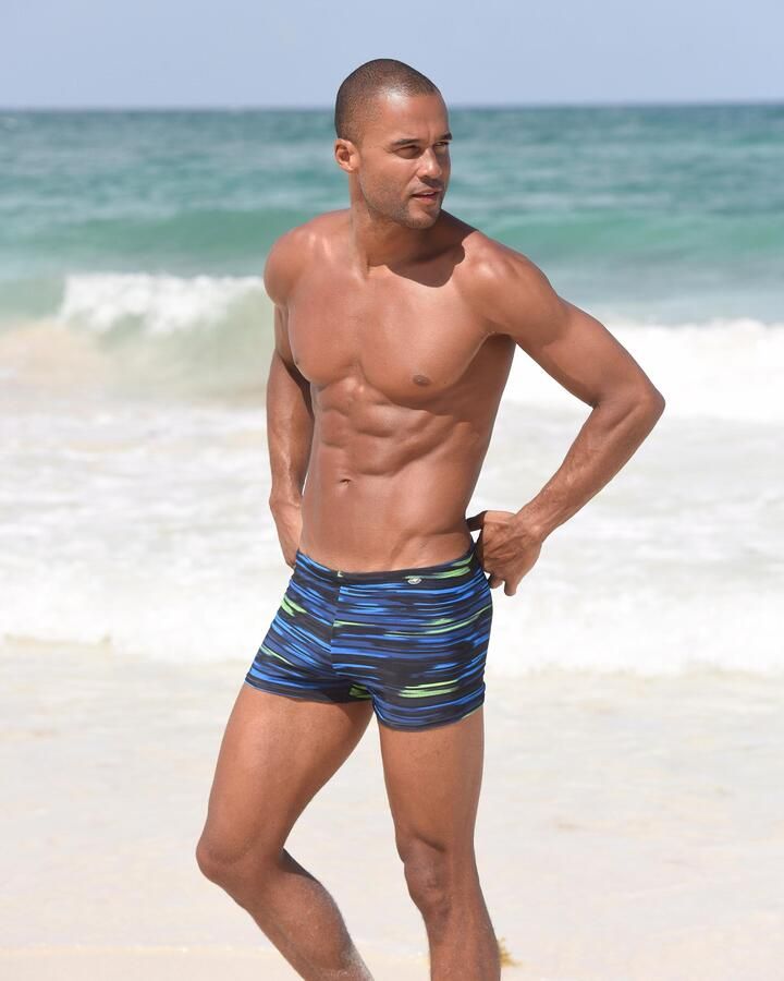 KangaROOS Zwemboxer met streepdessin - Foto 3